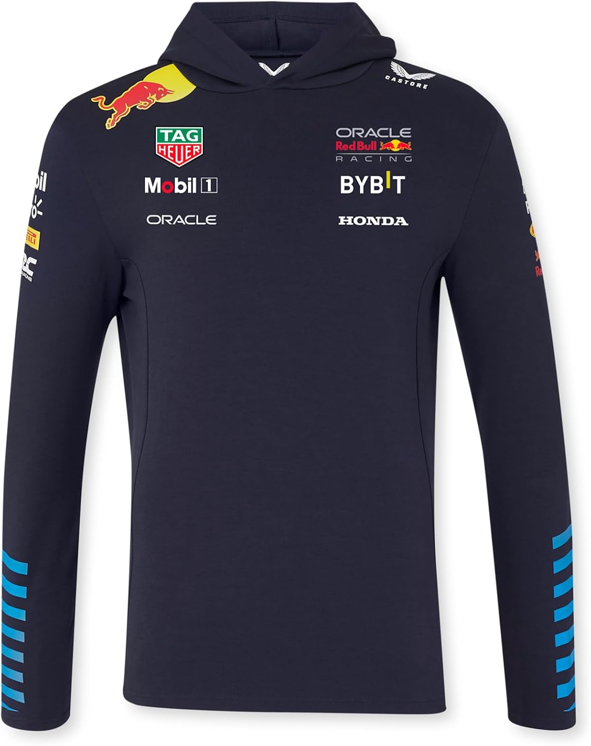 Red Bull Racing Formula 1 Team - Official 2024 Formula 1 Merchandise - Replica Team Sweatshirt Pullover Hoodie - Night Sky - Unisex