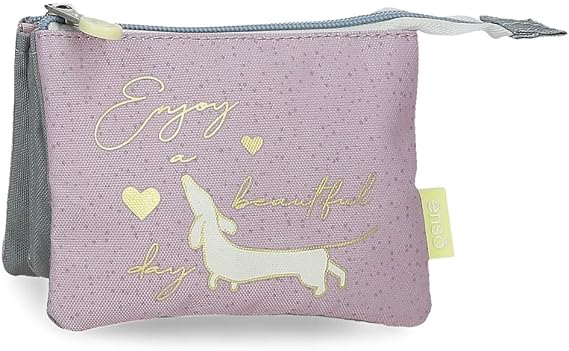 Enso Beautiful day Purse Purple 14x10x5 cms Polyester