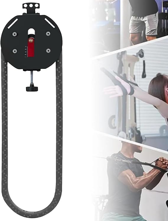Cable Pulley System with Adjustable Resistance for Home Gym Exercise, Enhancing Grip Strength and Body Coordination