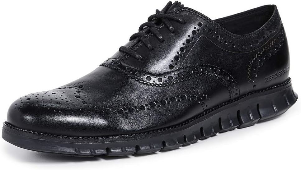 Cole Haan Men's Zerogrand Wing Oxfords, Black Blk Clsd Ho Blk Black, 8 UK