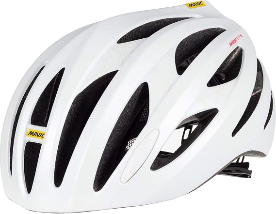 Mavic Aksium Elite Helmet White/Lollipop, M