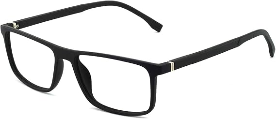 OCCI CHIARI TR90 Men's Eyeglasses Frame Fashion Clear Lens Glasses Eyewear Rectangular Lightweight Glasses