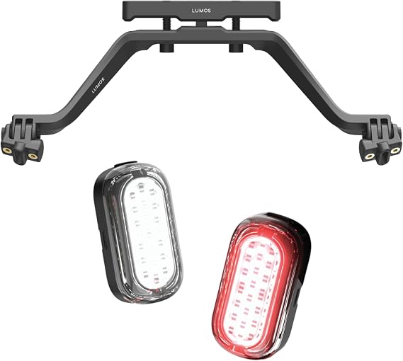Lumos Basic Bike Light Kit(Firefly Mini - 2 Pack) & Turn Signal Mount