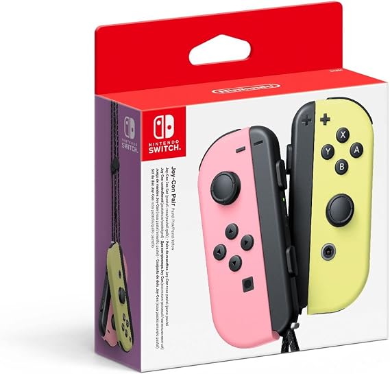 Nintendo Joy-Con 2'li set pastel pembe ve pastel sarı