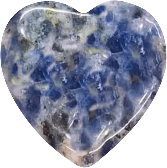 Heart Shape Healing Crystal Natural Gemstone Polished Love Gemstone Amethyst Flower Pot Aquarium Decoration Hot Stones for Massage Large (F, One Size)
