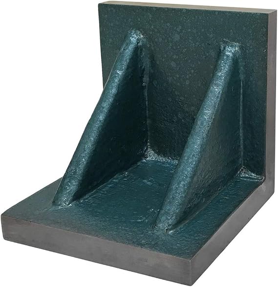 Ground Angle Plate 4'' X 4'' X 4'' Machined Webbed End