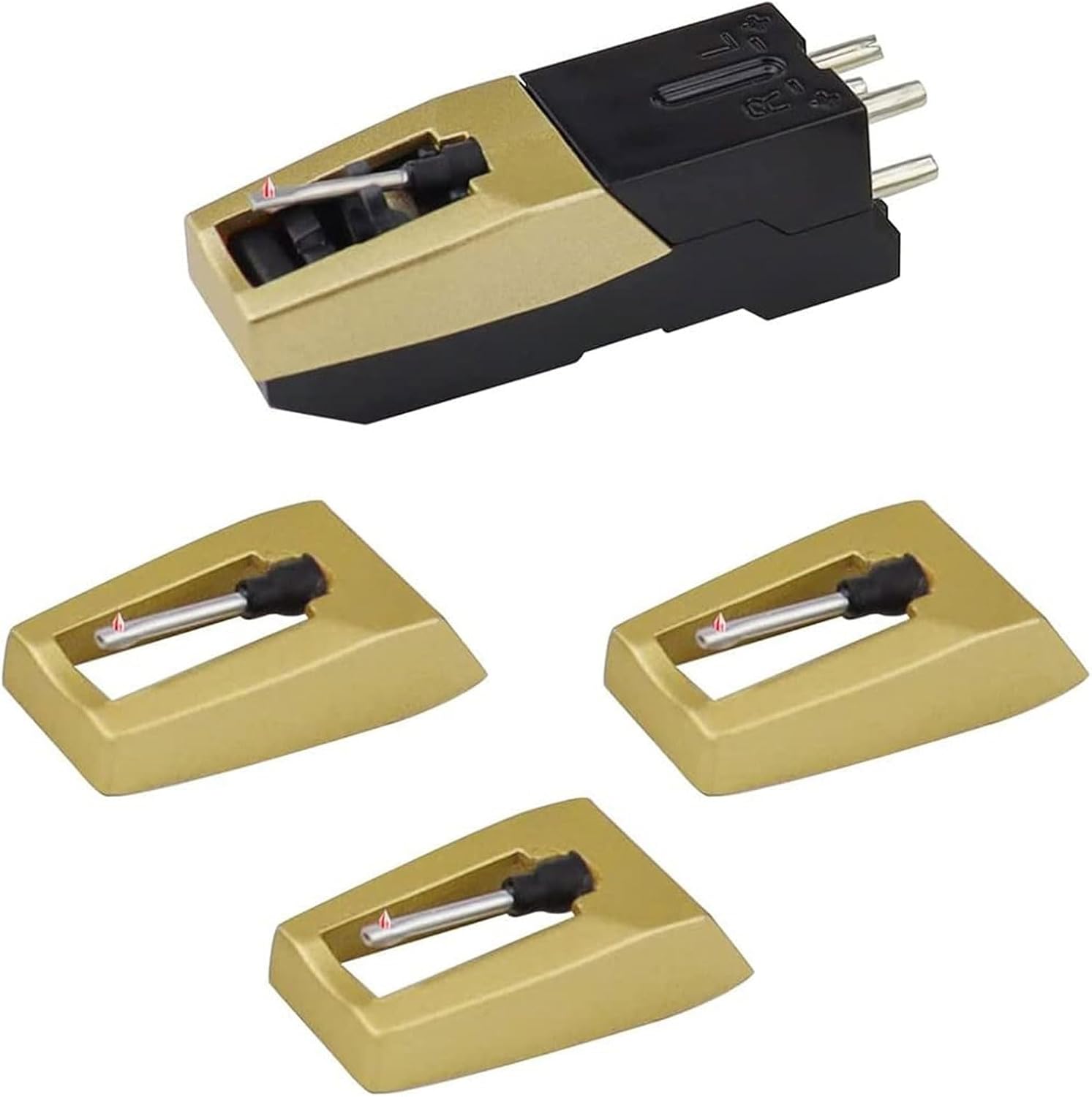 Record Player Needle Turntable Needle Pack Phonograph Cartridge For Clear Audiophiles Improve Listening Professional DJ Gear