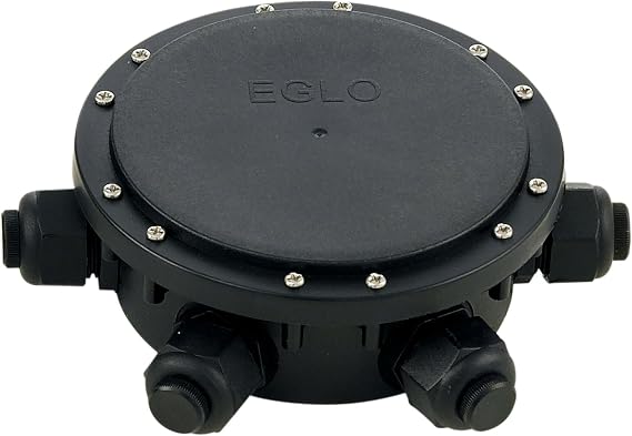 Eglo Waterproof Electrical Box, External Light Junction Box 6 Way