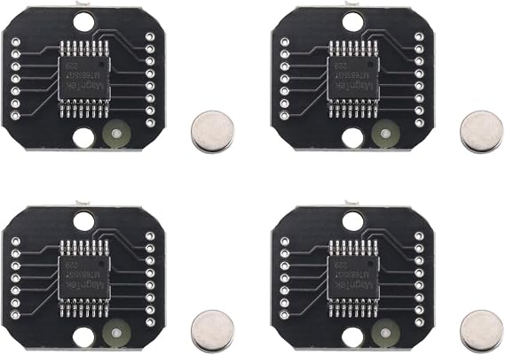 4X MT6835 Magnetic Encoder Module PWM/SPI Brushless Motor 21BIT Encoder Can Replace AS5048