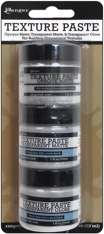 Ranger RGRINK.48084 Ranger Texture Paste 3pc Texture PAssortede 3 Piece