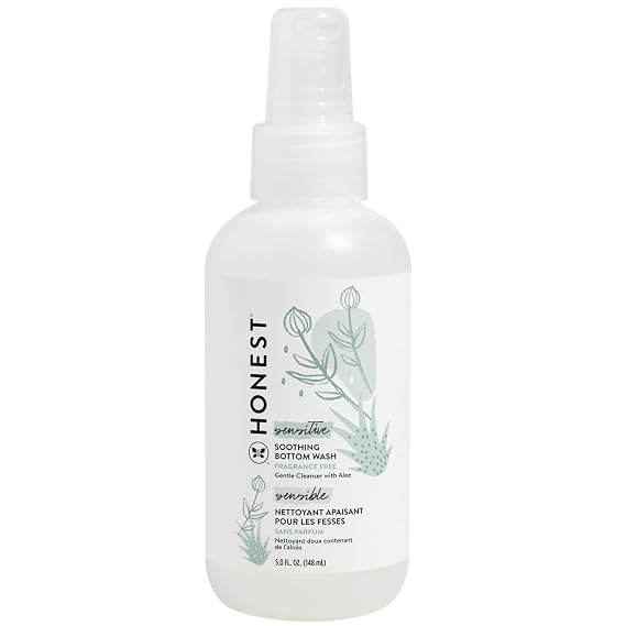 The Honest Company Soothing Baby Bottom Wash, Naturally Derived, 5 fl oz