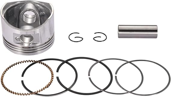 GOOFIT 54mm Piston Ring Kit Replacement for 125cc Horizontal Engine ATV Dirt Bike