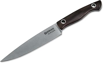 BOKER Grenadill Saga Utility Knife, Black
