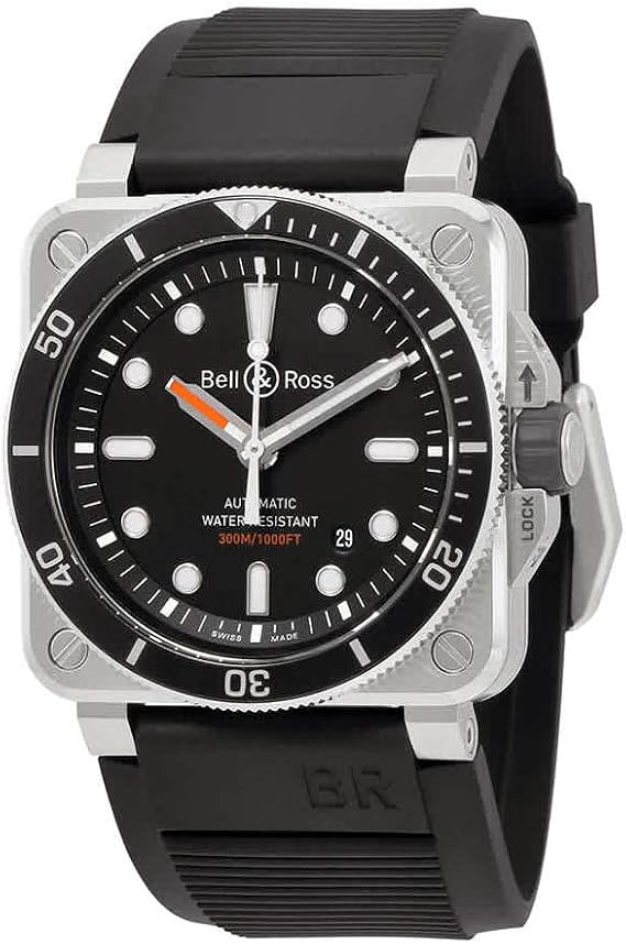 Bell and Ross Diver Automatic Mens Watch BR0392-D-BL-ST/SRB