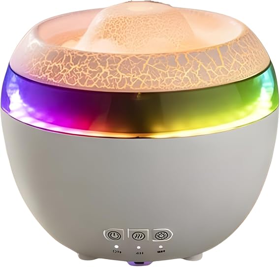 Premium Aroma Difüzör & Buhar Nemlendirici – LED Işıklı, Zamanlayıcılı, Sessiz Çalışma – Ev, Ofis, Yatak Odası için Aromaterapi Cihazı