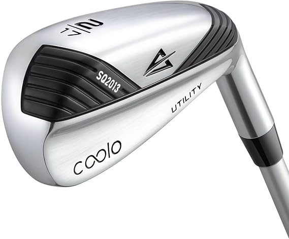 COOLO Graphite Golf Driving Iron for Average Golfers, More Control Off The Tee, Individual 1/2/3/4 Utility Iron, Men Right&Left Handed.