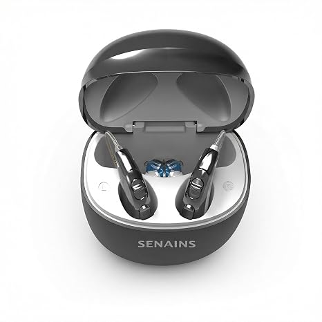 Hearing Aids for Seniors,3 Scene Modes,Hearing Aids for Seniors,Rechargeable Hearing Amplifier with Noise Cancelling, Nearly Invisible,Hearing Aids for People Hard of Hearing