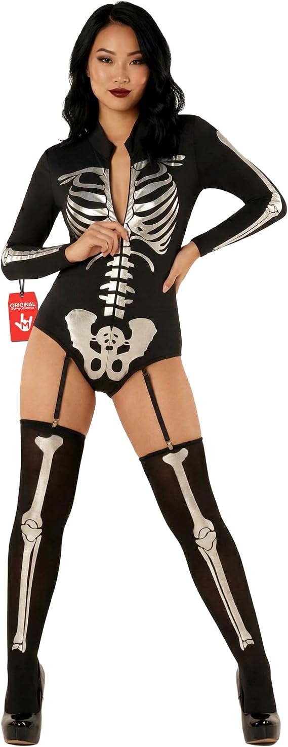 Morph, Sexy Skeleton Costume Women, Halloween Costumes for Women