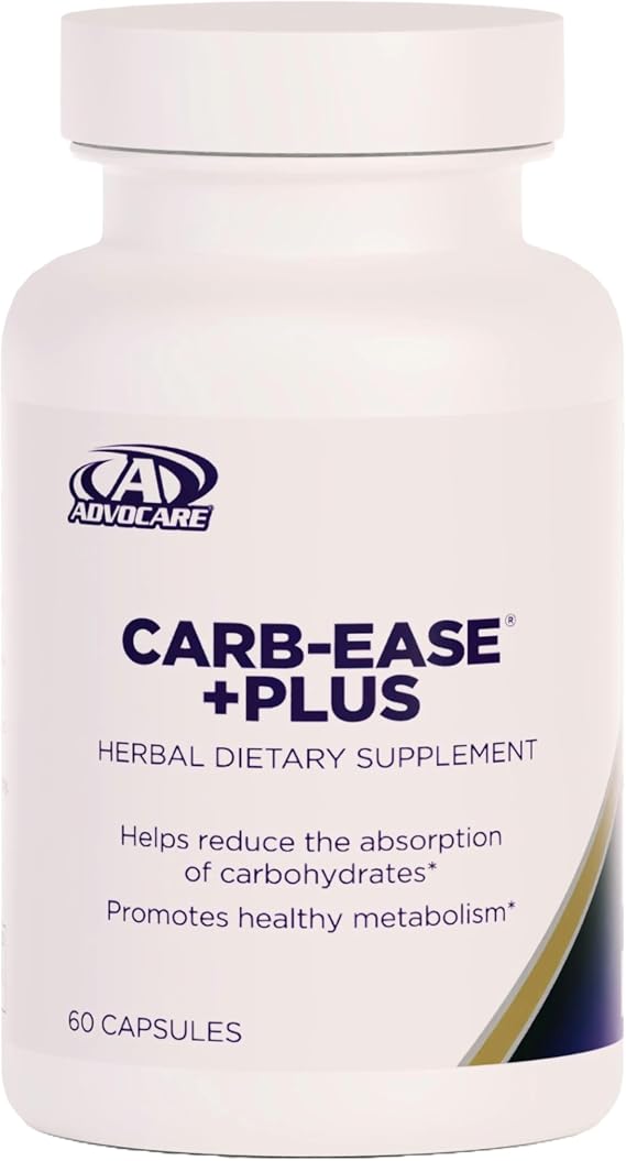 AdvoCare Carb-Ease Plus Carb Blocker Supplement, 60 Capsules