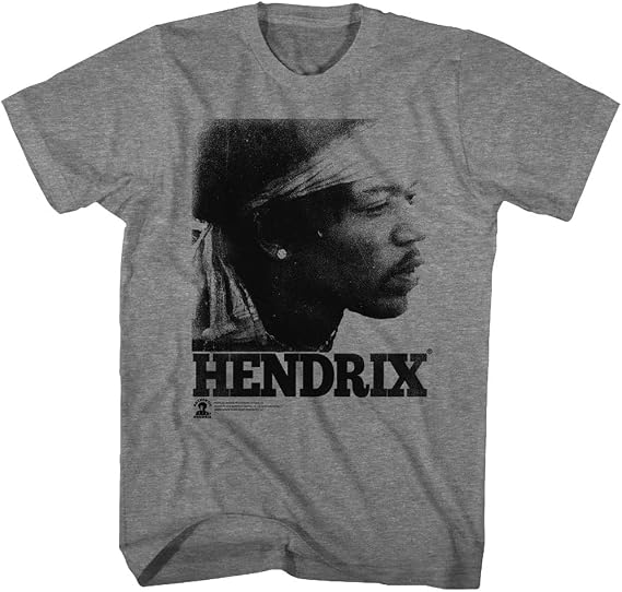 American Classics Jimi Hendrix Portrait Vintage Style Rock Graphic T Shirt