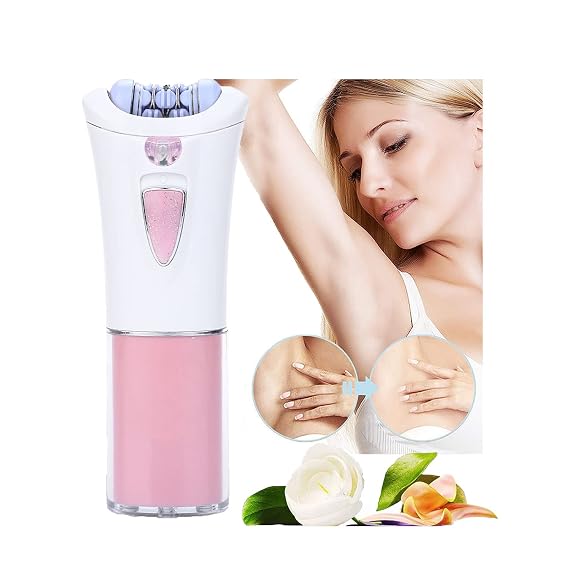 Glabrous Skin Epilator, Glabrousskin Hair Remover, Glamorous Skin Epilator for Face, Smooth Glide Epilator for Women Face Sensitive Skin Armpits, Bikini, Legs Hair Removal (1pc)