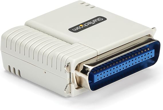 StarTech Parallel Network Print Server, Ethernet 10/100Mbps, TAA (PM1115P3)
