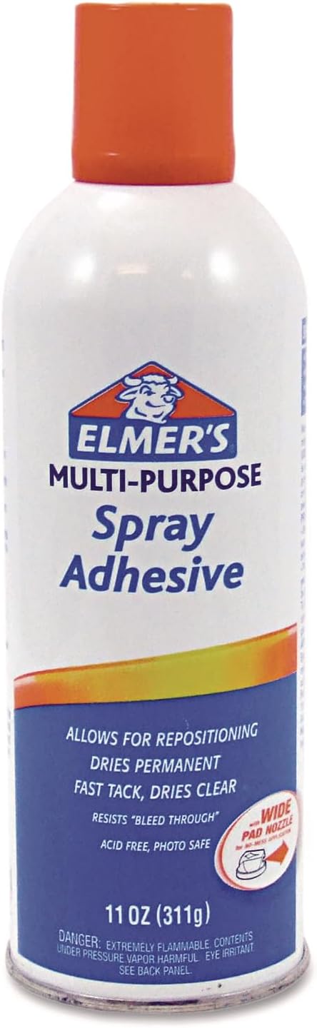 Elmer's Multi-Purpose Craft Spray Adhesive Glue, 11oz