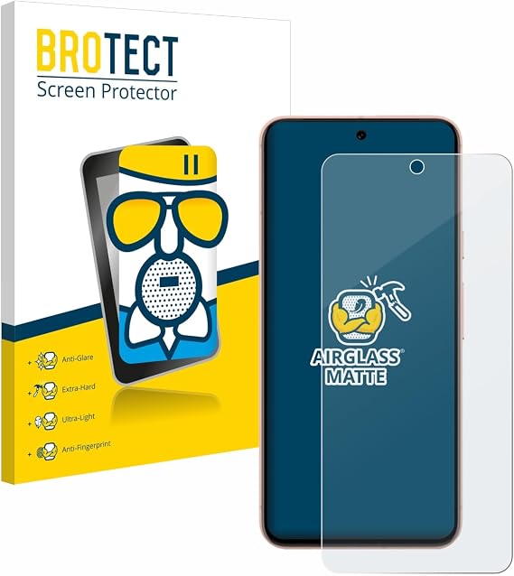 BROTECT Anti-Glare Glass Screen Protector Matte Compatible with Google Pixel 8 - Anti-Scratch 9H Protection Film