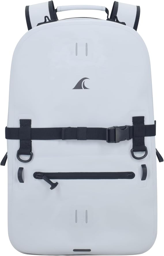 Breakwater Supply - Waterproof IP68 waterproof backpack with airtight zips | For carrying laptop on outdoor trips | Fogland 25L, 20L, 15L