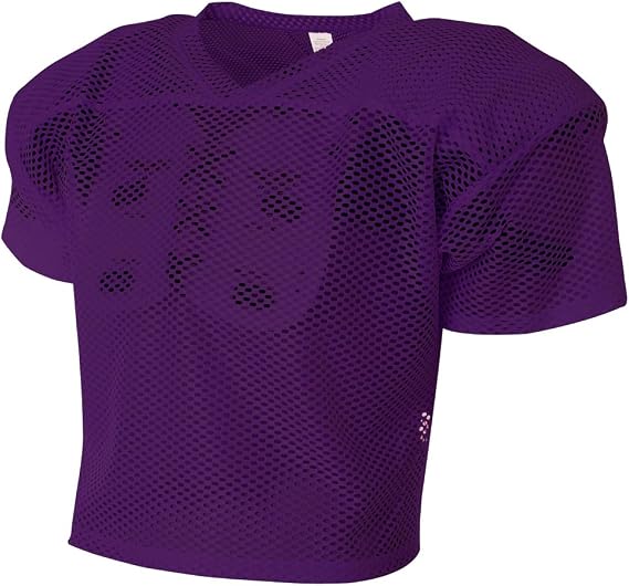 A4 All Porthole Practice Jersey, Medium, Purple