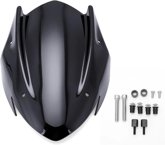 Motorcycle Front Windscreen Windshield Visor For Suzuki GSX-S750 GSX S GSXS GSX-S 750 GSXS750 2017-2023 Wind Shield Screen Wind Deflector Windshield Windscreen(Smoke)