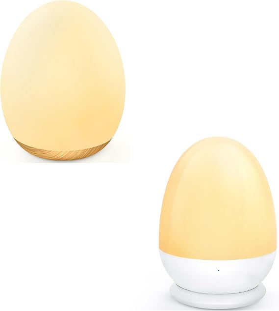 MediAcous Night Lights for Kids Room, Baby Night Light with 7 Colors Changing & Dimming Function, Rechargeable Kids Night Light with 1 Hour Timer & Touch Control