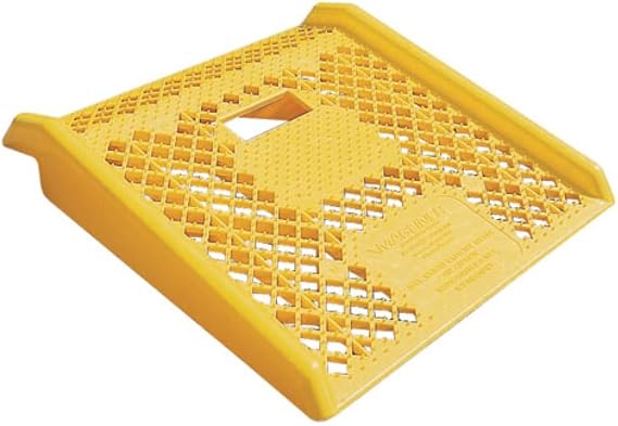 Magliner - PKR220 Yellow Plastic Curb Ramp