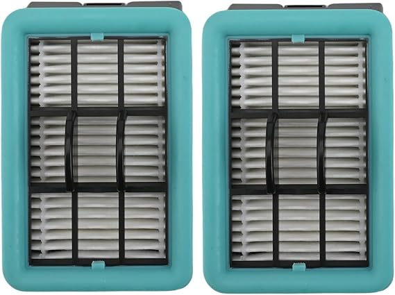 Compatible with for Bissell HF2 3845N 3831 Floor Scrubber, Replaceable Roller Brush and Filter Kit, 2-Pack Cleaning Parts Accessories(filter)