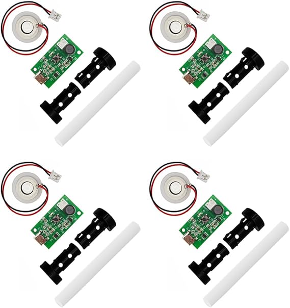 4Pcs USB Humidifieration Atomization Disc Micro Interface Atomization Drive Circuit Board DC 5V for DIY Home