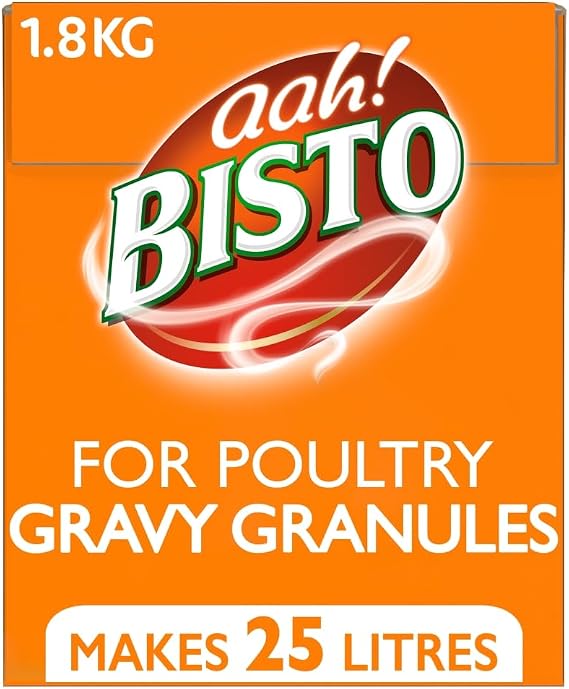 Bisto Flavoursome & Delicious Chicken Gravy Granules For Hearty Family Mealtimes, 1.8 kg Tub (Pack of 1)