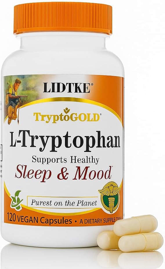 Lidtke Technologies L-Tryptophan Capsules, 120 Count