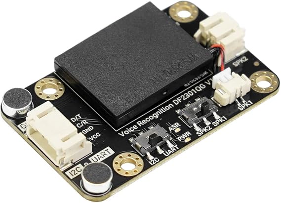 Gravity: Offline Language Learning Voice Recognition Sensor for Micro:bit/Arduino / ESP32 - I2C & UART