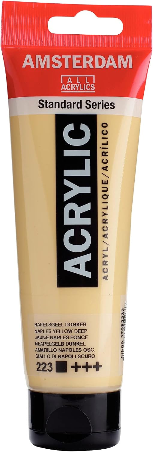 Amsterdam Standard Series Acrylic Tube 120ml Naples Yellow Deep 223 17092232