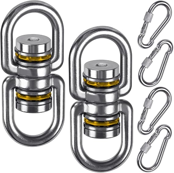 SELEWARE Heavy Duty Bearing Swing Swivel, 360 Rotation Hanging Accessory