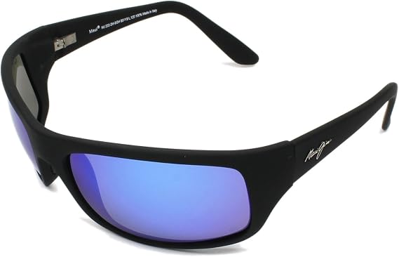 Maui Jim Polarized Men's and Women's Peahi Wrap Sunglasses