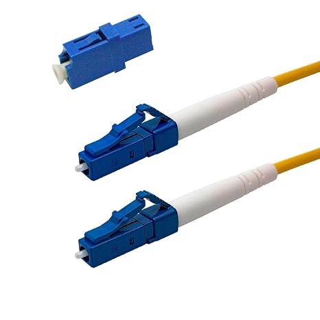 1M / 3ft LC to LC Fiber Optic Cable - 10 Pack - Bulk Contractor Series - Simplex - Single Mode