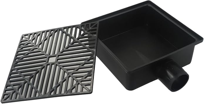 Underground Water Collection System, Low Profile For Catch Basin Kit with Flexible Pipe for Effective Use