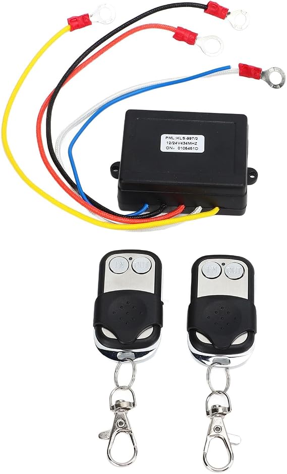 12V 24V Winch Remote Control Receiver Kit Universal for Truck ATV SUV