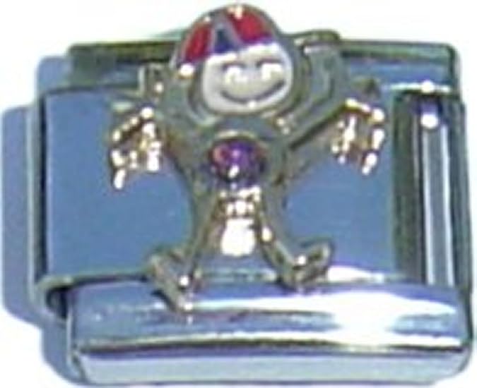 NewCharms February Boy Italian Charm