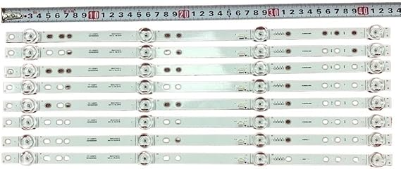 LED Backlight Strip for 50A LC55HS26 FS5069 HY-A500F3 32248200305 44.0049C8.48001 ASP.02.D5000401-3030AS(8pcs Set for 1 TV)