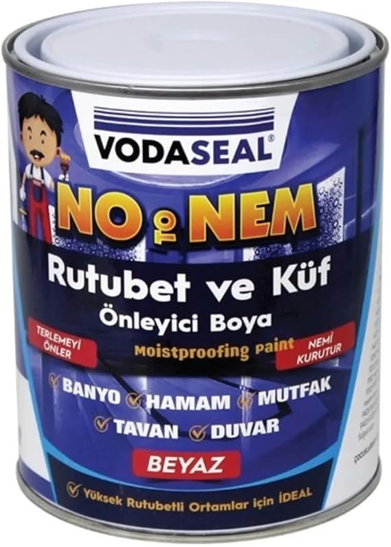 Vodaseal No Nem Rutubet Küf Terleme Önleyici Boya 1 Kg