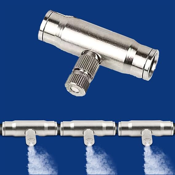 15Pack High Pressure Misting System Nozzle, 3/8" Interface Quick Connector