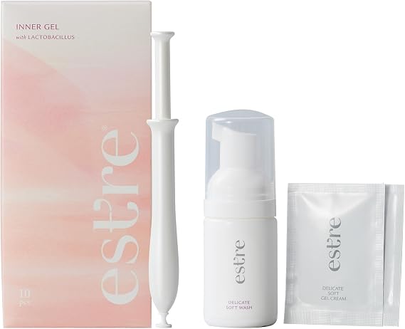 Limited Set Price Inner Gel Feeling Set Trial 10 Inner Gels x 1 Box + Soft Wash 30ml + Soft Gel Cream 7 Packets Delicate Zone Care Products Estle/estre/Inner Care/Weak