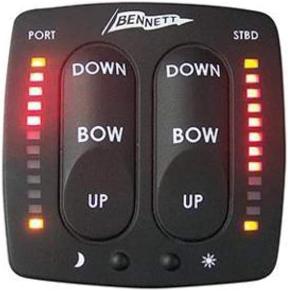 Bennett Marine EIC001 Electronic Indicator Control/Display, Beige